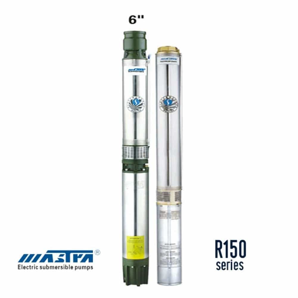 BƠM THỦY CHÌM INOX 6 INCH MASTRA R-150-ES-11 (Ô 90) – CÔNG SUẤT 18.5KW, BẢO HÀNH 12 THÁNG